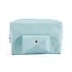 Leather makeup bag